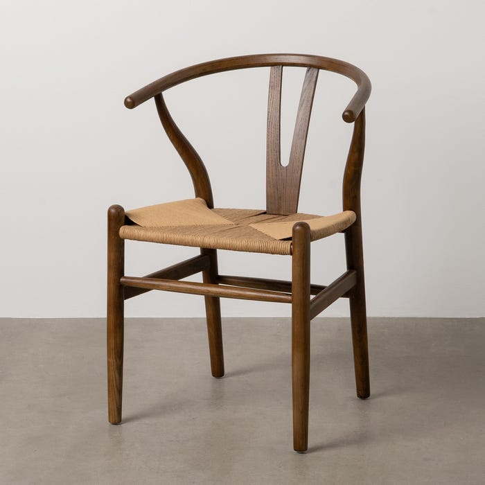 Chaise BOOBY bois foncé