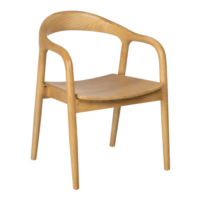 Chaise en bois clair SAB