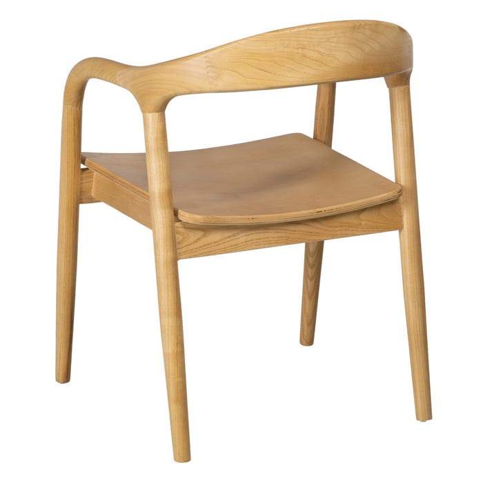 Chaise en bois clair SAB