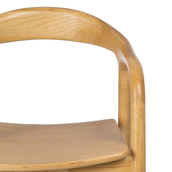 Chaise en bois clair SAB