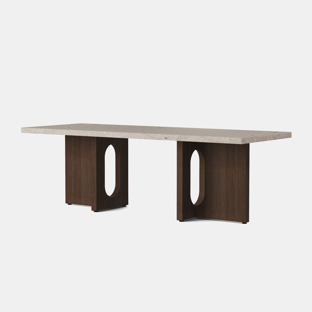 Table basse en travertin HIZIA