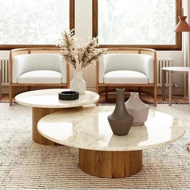 MARMEREN DUO salontafels